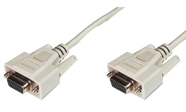 Image ASSMANN 50x Serielles Anschlusskabel 2x DSUB 9 Buchse 3m beige Belegung 1:1 AWG