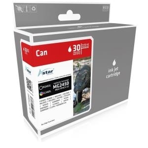 Image ASTAR 2er Pack Schwarz, Farbe (Cyan, Magenta, Gelb) Tintenpatrone