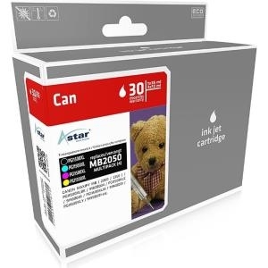 Image ASTAR 4er Pack Schwarz, Gelb, Cyan, Magenta Tintenpatrone