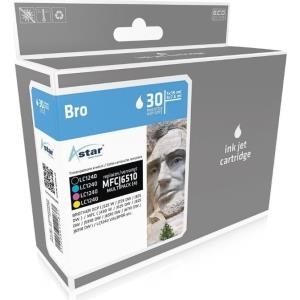 Image ASTAR 4er Pack Schwarz, Gelb, Cyan, Magenta Tintenpatrone