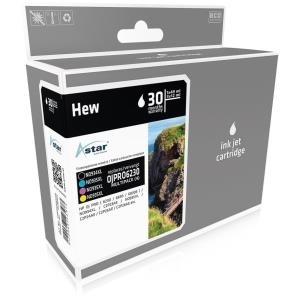 Image ASTAR 4er Pack Schwarz, Gelb, Cyan, Magenta Tintenpatrone