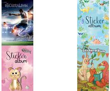 Image AVERY ZWECKFORM ZDesign KIDS Stickeralbum "Dino", DIN A5 16 Blanko-Seiten, Papi