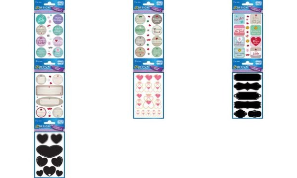 Image AVERY Zweckform CREATIVE Geschenke- Sticker Wünsche (72055093)