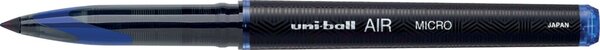 Image Tintenroller UNI-BALL AIR Micro blau mit Kappe und Clip, 0,2 - 0,45 mm