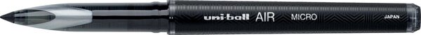 Image Tintenroller UNI-BALL AIR Micro schwarz m. Kappe u. Clip, 0,2-0,45mm