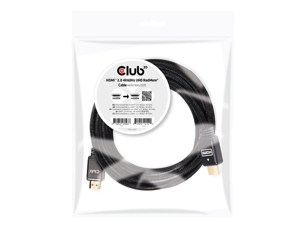 Image  A 2.0 RedMere    4K60Hz UHD 10 Meter Polybeutel