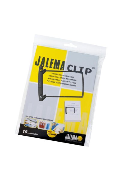 Image Abheftbügel, Clip schwarz, flexibler Heftmechanismus, Blättern wie im Buch