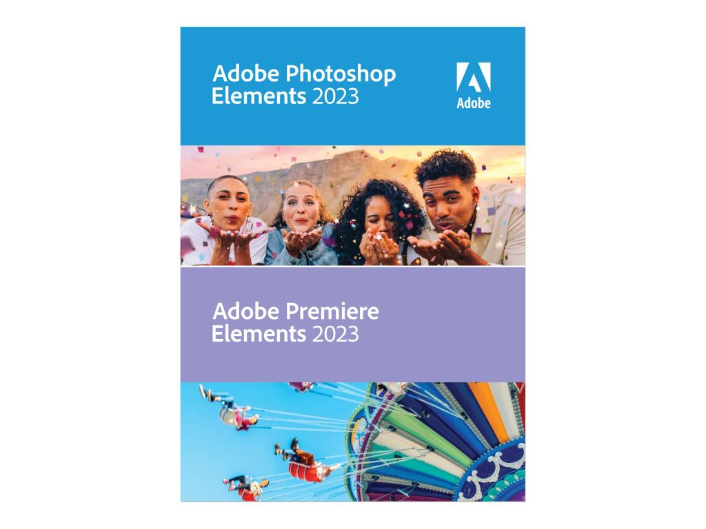 Image Adobe Photoshop Elements & Premiere Elements 2023 Software Vollversion (DVD)