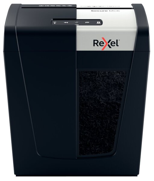 Image Aktenvernichter Secure MC6 P5 Whisper-Shred, P5, schwarz