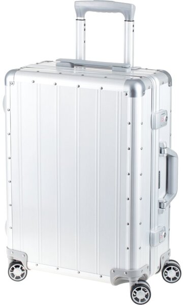Image Alumaxx Reisetrolley, aus Aluminium , silber matt