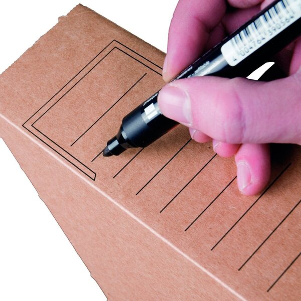 Image Archiv-Stehsammler braun oben offen Innenmaß: 260x75x315 Außenmaß: