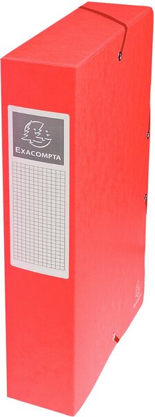 Image Archivboxen Exabox 60mm Rücken rot Manila Karton Nature Future 700g,A4