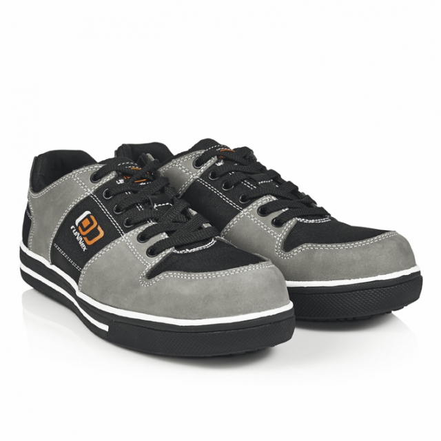 Image >>Artikel 57020 verwenden >>Artikel nicht mehr lieferbar <br>S2-Sicherheitshalbschuhe "SportStar 5240" Größen 36 - 48, schwarz/orange<br>Normen: EN ISO 20345 | Rutschhemmung: SRC