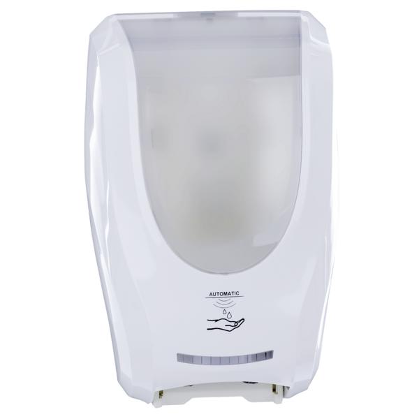 Image Automatischer & berührungsloser Seifen/Schaum/Lotion/Gel-Spender, weiß | mit Sensor für Befüllung mit 1000-ml-Patronen