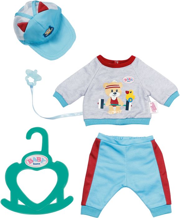 Image BABY born Little Sport Outfit blau, Nr: 831878