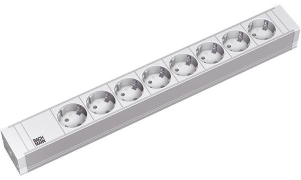 Image BACHMANN 19" PVC 8xSchuko Strom 2,0m