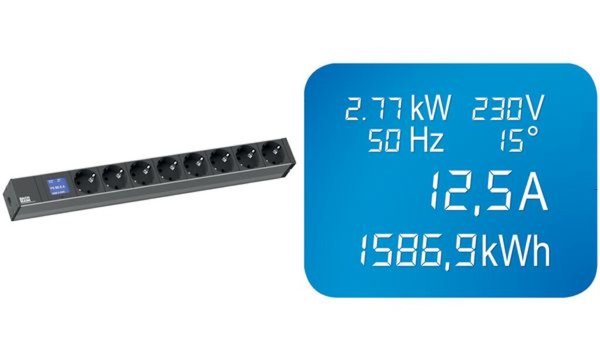 Image BACHMANN BlueNet BN0500 8 x Schutzkontaktsteckdose