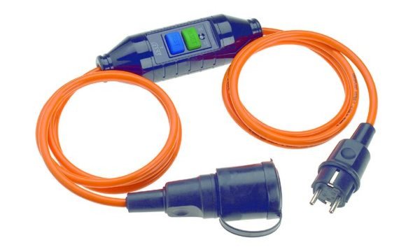 Image BACHMANN H07BQ-F 3G1,5qmm orange 341.880 3m PRCD Stecker+Kupplung