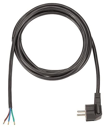 Image BACHMANN SchuKo Anschlussleitung, schwarz, Länge 2