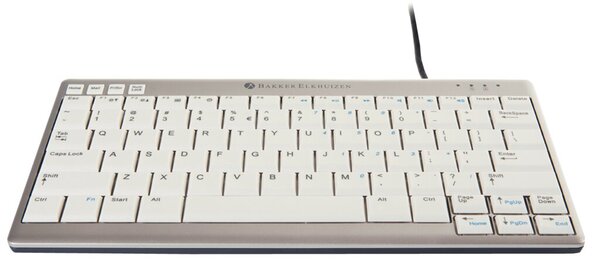 Image BAKKERELKHUIZEN Bakker Elkhuizen Tastatur Ultraboard 950 Compact DE Layout
