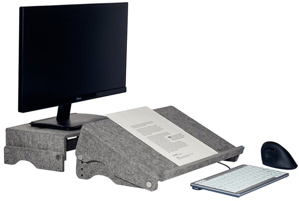 Image BAKKERELKHUIZEN Dokumentenhalter Q-doc 515 circular, grau retail