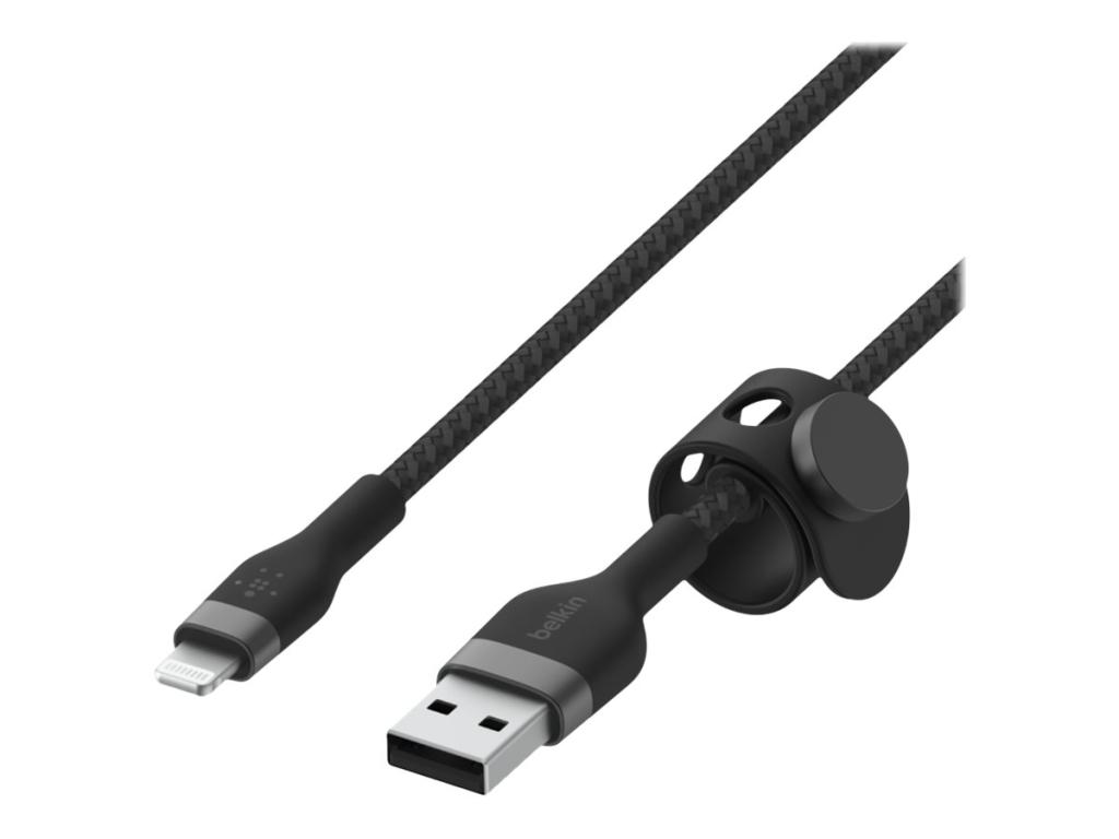 Image BELKIN PRO FLEX LIGHTNING/USB-A SILICO