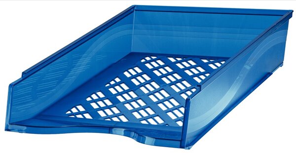 Image Briefkorb A4-C4, blau metallic, Außenmaß: B255 x T65 x H370,