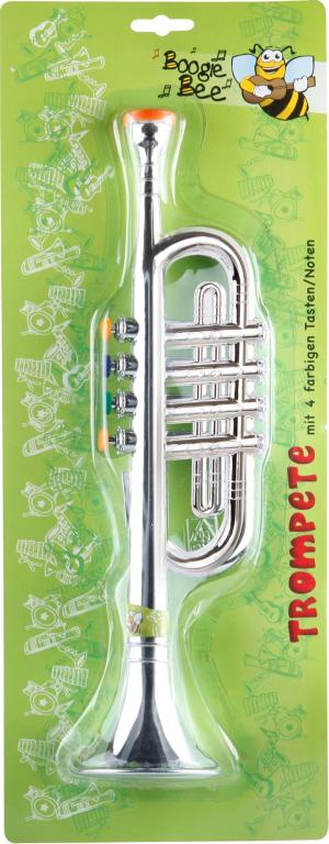 Image BGB Trompete silber, 4 Tasten, 38cm, Nr: 68502209