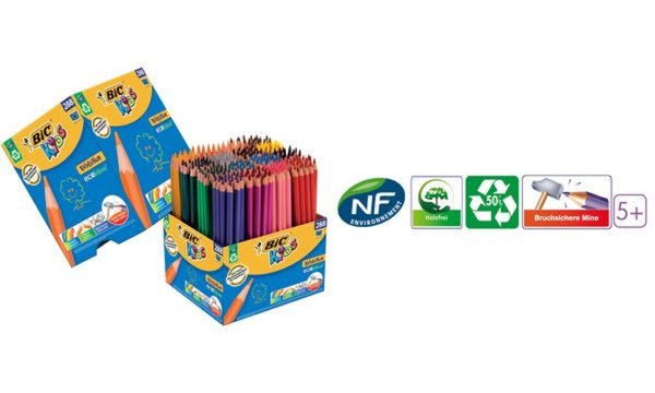 Image BIC KIDS Buntstifte Evolution ecolu tions, 288er Kartonbox (5103563)