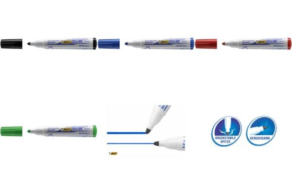 Image BIC Whiteboard-Marker Velleda 1701 ECOlutions, rot (5103162)