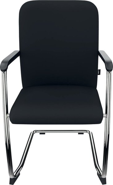 Image Besucherstuhl Classy, 2er Pack verchromtes Feischwingergestell