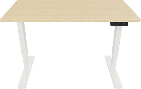 Image Schreibtisch E-StarterTech, 1400x800 Gestell: verkehrsweiß