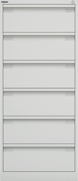 Image Karteischrank, 2-bahnig, 4 Schübe Farbe: reinweiß