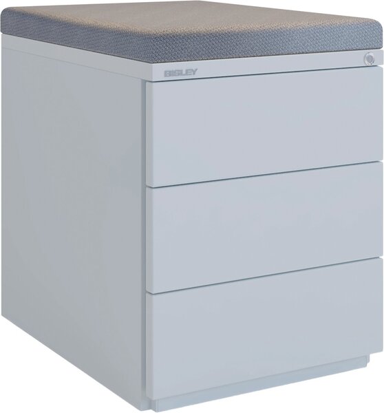 Image Sitzkissen für Rollcontainer Note,grau ideal als zusätzliche Sitzmöglichkeit