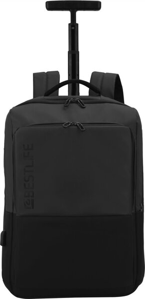 Image Laptop Rucksack 15,6", Neoton TravelSafe, schwarz, diebstahlsicher,