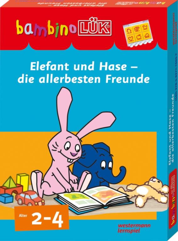 Image BL Set Elefant und Hase besten Freunde, Nr: 7660
