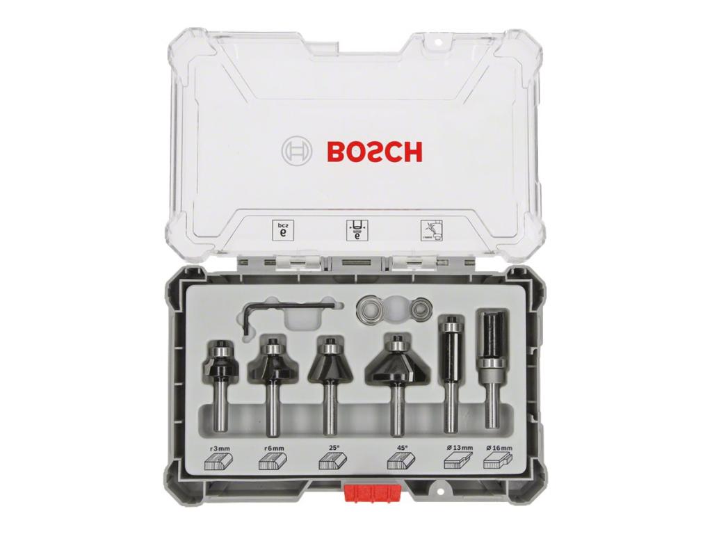 Image BOSCH - Fräskopf - für Weichholz, Hartholz - 6 Stücke (2607017468)