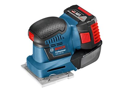 Image BOSCH Akku-Schwingschleifer ohne Akku, inkl. Koffer 18 V GSS 18V-10 06019D0202 