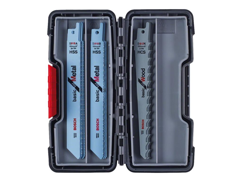 Image BOSCH Bosc Tough SSB Box Basic WoodMetal 15tlg | 2607010901