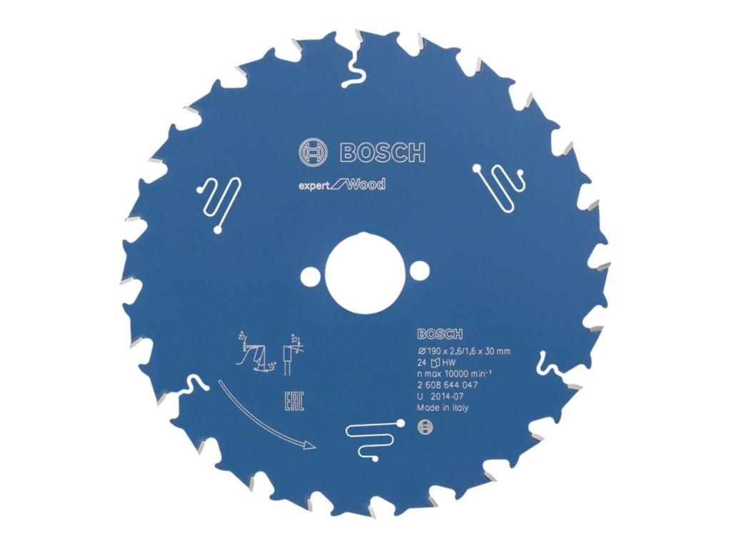 Image BOSCH KSB Expert for Wood 2608644047 190x30x2,6 24T 2608644047