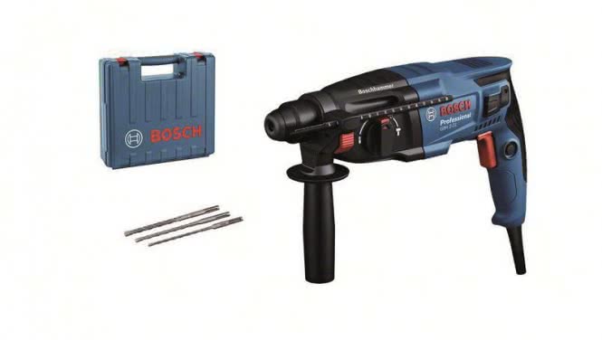 Image BOSCH Professional GBH 2-21 SDS-Plus-Bohrhammer 230 V 720 W inkl. Koffer