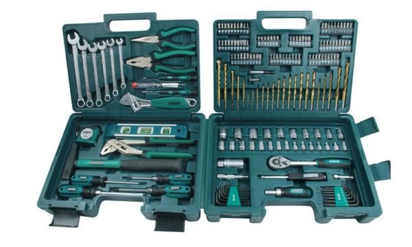 Image BRÜDER MANNESMANN Heimwerker Werkzeugset 176teilig Brüder Mannesmann 29086