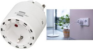 Image BRENNENSTUHL DC 2013 Timer-Steckdose