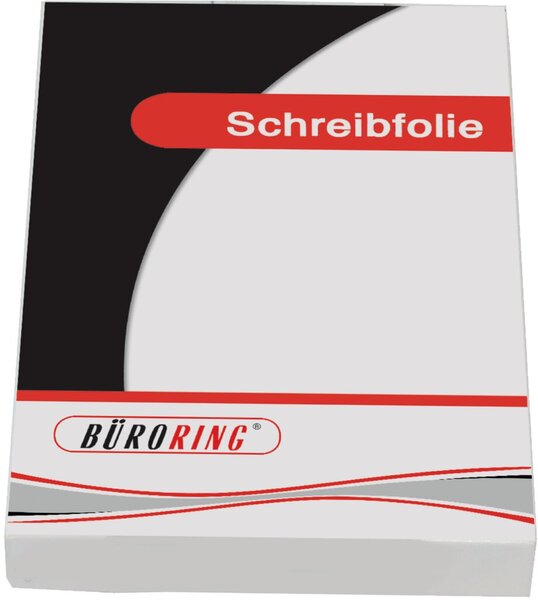 Image Büroring Schreibfolie, Standard A4, 100my, glasklar, transparent