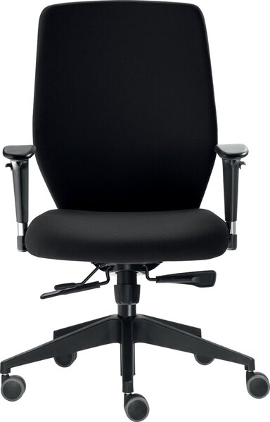 Image Bürodrehstuhl Office Basic 5100 höhenverstellbare Armlehnen, schwarz