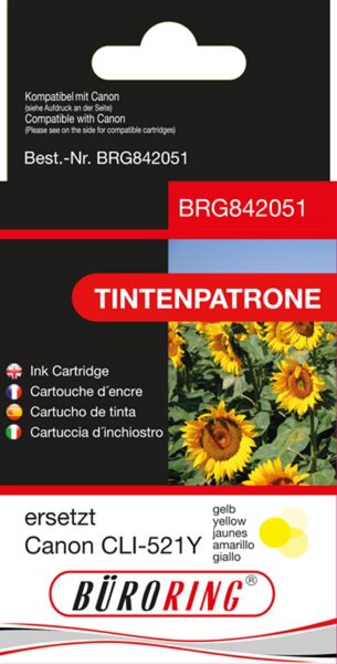 Image Tintenpatrone yellow für Canon Pixma IP 3600,IP 4600,