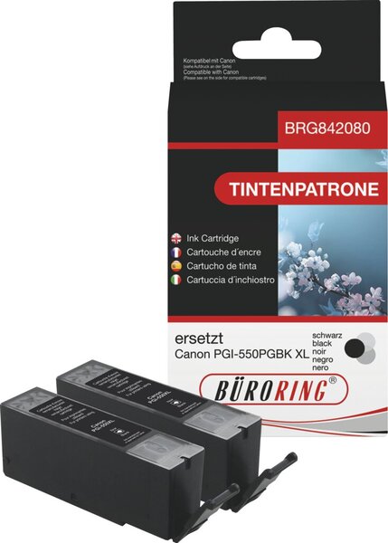 Image Tintenpatrone Doppelpack schwarz PIXMA iP7250, MG5450, MG5550, MG6350