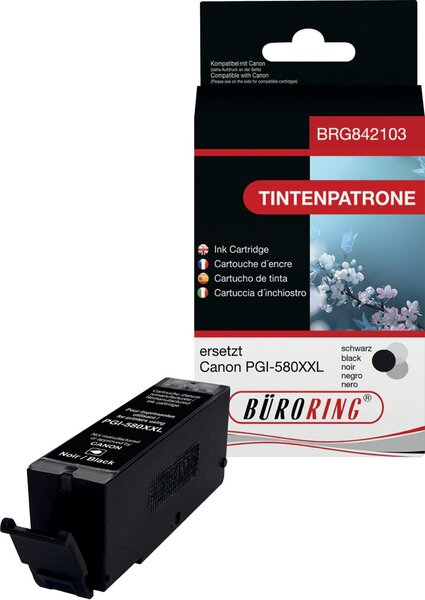 Image Tintenpatrone schwarz für Canon PIXMA TS6150 / 6250 / 8150 / 8250