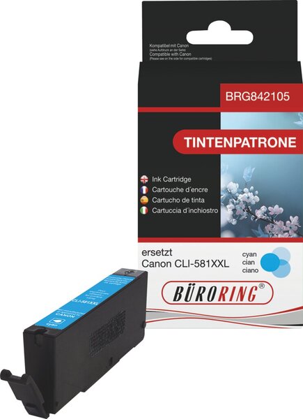 Image Tintenpatrone cyan für Canon PIXMA TS6150 / 6250 / 8150 / 8250