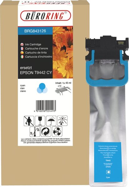 Image Tintenpatrone L cyan für Workforce Pro WF-C5210DW, 5290DW,